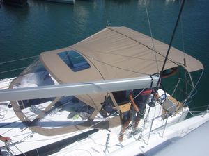 sailboat Bimini top