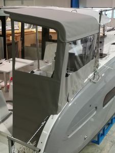 power boat cockpit enclosure