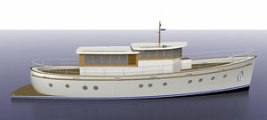 classic motor yacht