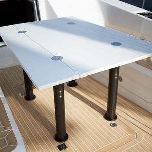 removable boat table pedestal