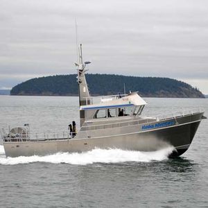 Oil spill recovery boat - 47' Skimmer - Rozema Boats Works