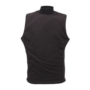 short-sleeve fleece top