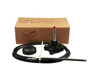 power boat steering system
