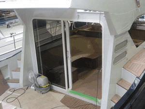 boat door