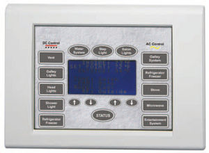 boat monitoring and control panel