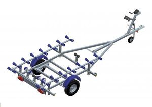 road trailer / launching / for inflatable boats