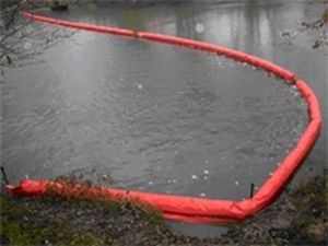 pollution control boom / floating / for harbors / river
