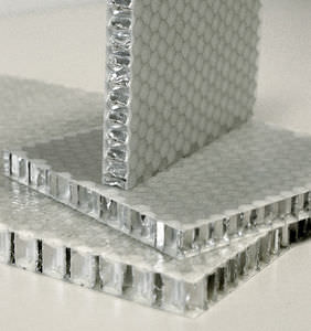 ship fitting sandwich panel / aluminum honeycomb / fiberglass