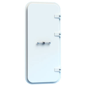 ship door / for yachts / side-hinged / waterproof