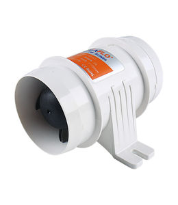 IZTOSS White Marine Bilge Air Blower 24V Quiet Operation Low Amp Draw 