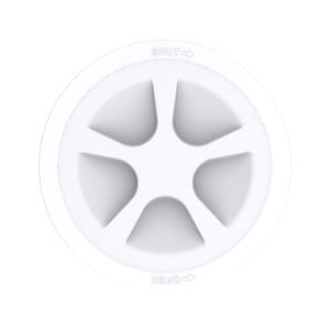 SEAFLO 4" Screw-Out Inspection Access Hatch – Plastic Deck Plate For Boat, RV, Marine Use (SFRH1-004-01-SF)