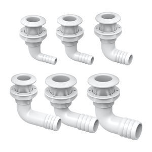 glass-fiber reinforced polyamide through-hull fitting 1