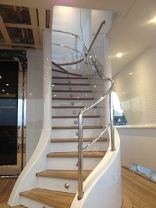 yacht handrail