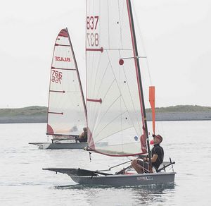 single-handed sailing dinghy