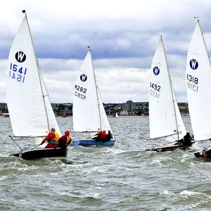 double-handed sailing dinghy