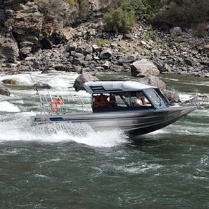 hydro-jet day fishing boat