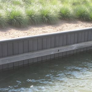 Recycled synthetic sheet pile - All boating and marine industry ...