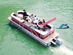outboard pontoon boat