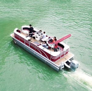 outboard pontoon boat