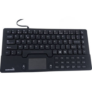 computer keyboard with 2 mouse keys