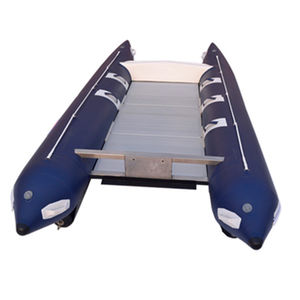 rescue rowing catamaran