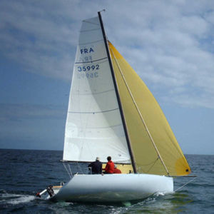 cruising-racing sailboat