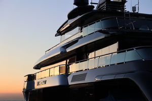 yacht glass panel