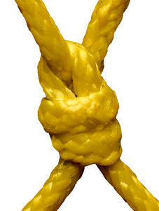 fishing net cordage / single braid / for commercial fishing boats / HMPE polyethylene core