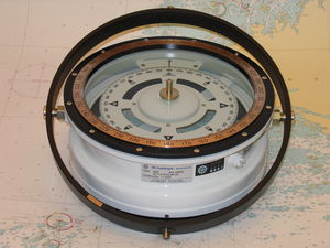 ship steering compass