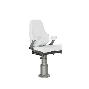 Compact Marine Chair & Pedestal - Helm Captains Pilot Boat Fishing