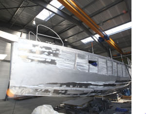 ocean cruising sailing yacht