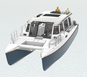 catamaran cabin cruiser