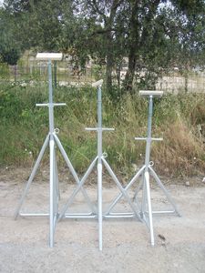 adjustable boat stand