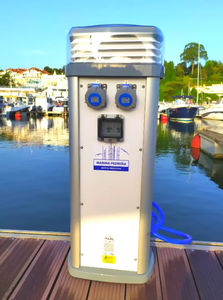 electrical distribution pedestal