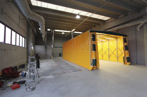 paint temporary workshop