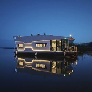 multihull houseboat