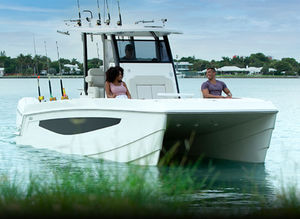 center console catamaran