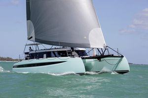 carbon sailing yacht