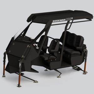 navigation console for inflatable boats