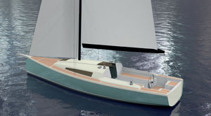 cruising sailboat