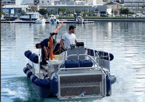 pollution control barge