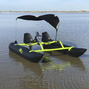 Pontoon Paddle Boats  Aqua Cycle II Pontoon Paddle Boat – Pond