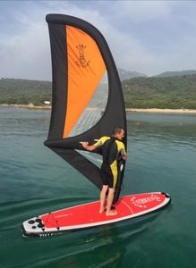 inflatable stand-up paddle-board