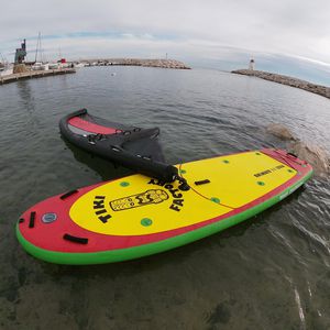 inflatable stand-up paddle-board