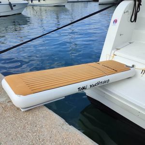 Passerella per barca metri 2,0 pieghevole in alluminio kit boat folding  gangway