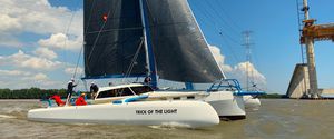folding arms sailboat
