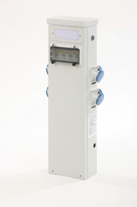 pedestal with built-in light