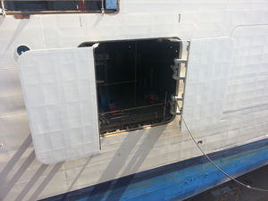 ship door / boarding