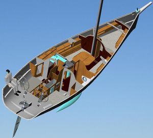 fast cruising sailboat
