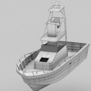 professional fishing boat